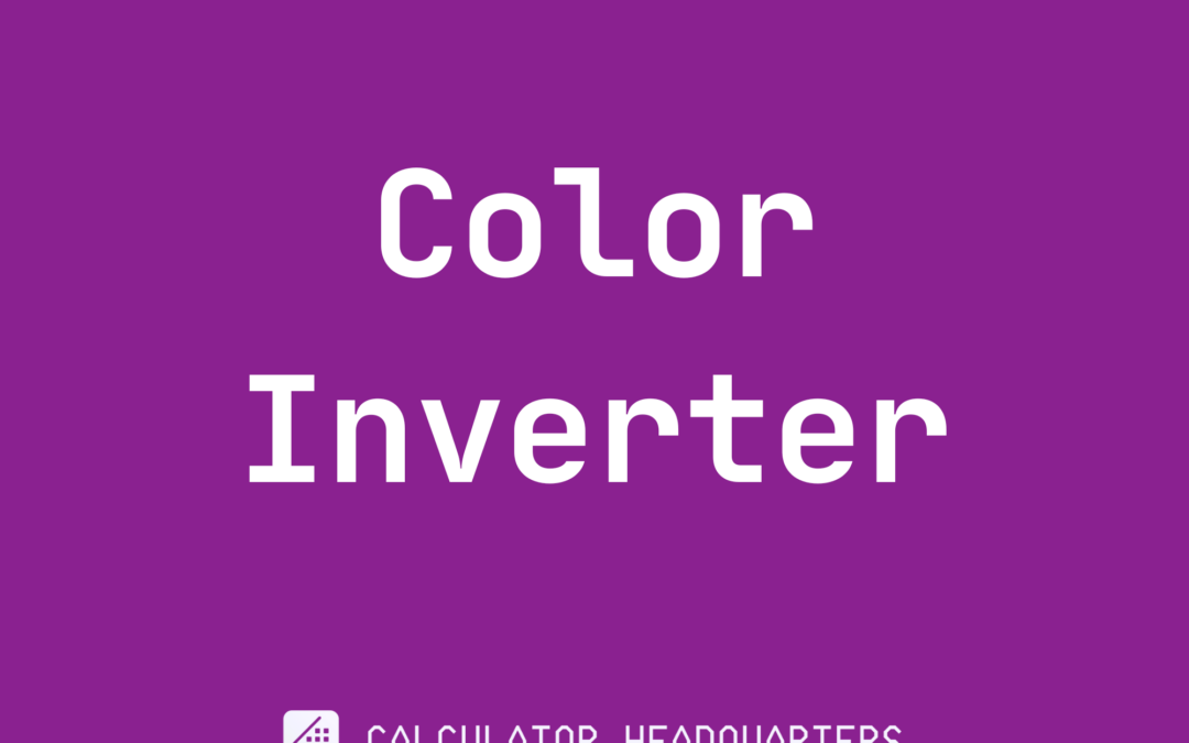 Color Inverter